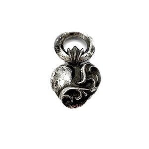 アクセサリー CHROME HEARTS HEART PENDANT Chrome Hearts Heart Locket Pendant – Justin Reed